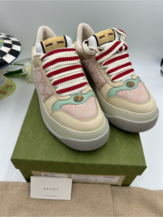 Gucci Shoes - Women's Gucci GG screener sneakers size 41/10 US made in Italy